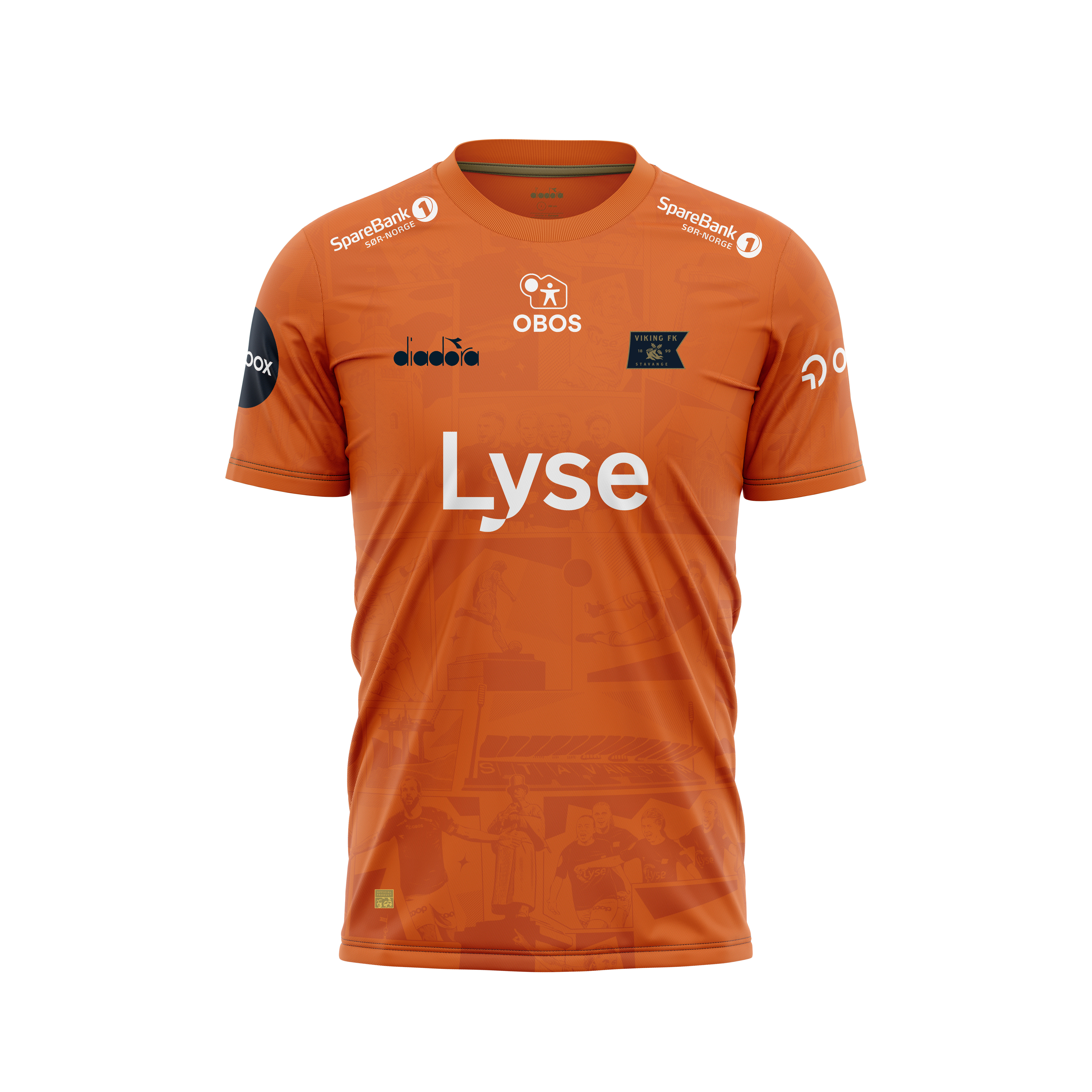 Keepertrøye orange 2025
